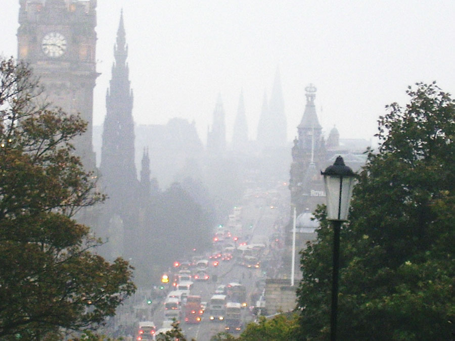 Prices Street/Edinburgh - Foto tirada por Hamilton Alves