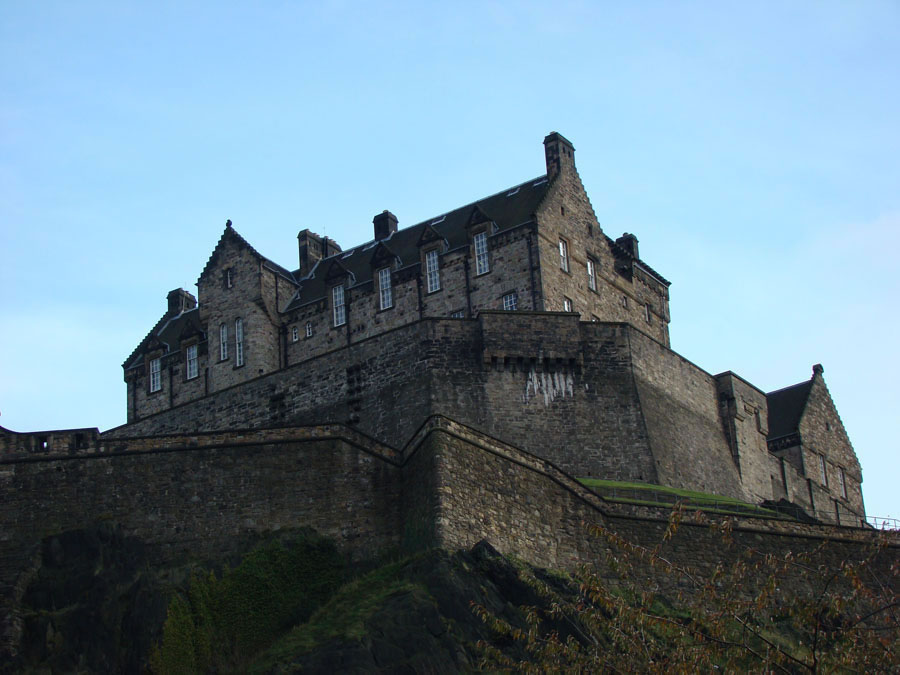 Castelo de Edimburgo - Foto tirada por Hamilton Alves