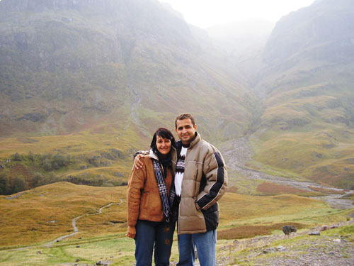 Hamilton & Renata em Glen Coe