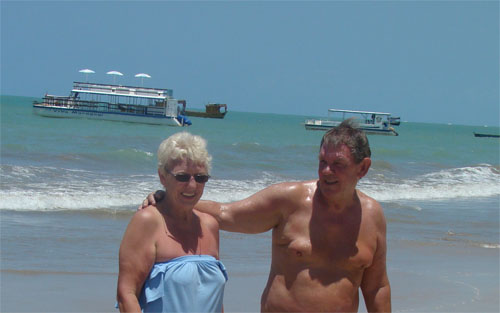 Betty and Ronnie in Brazil